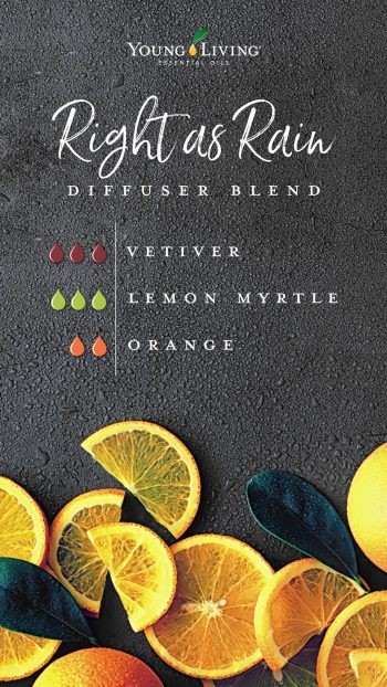 Right as rain diffuser blend