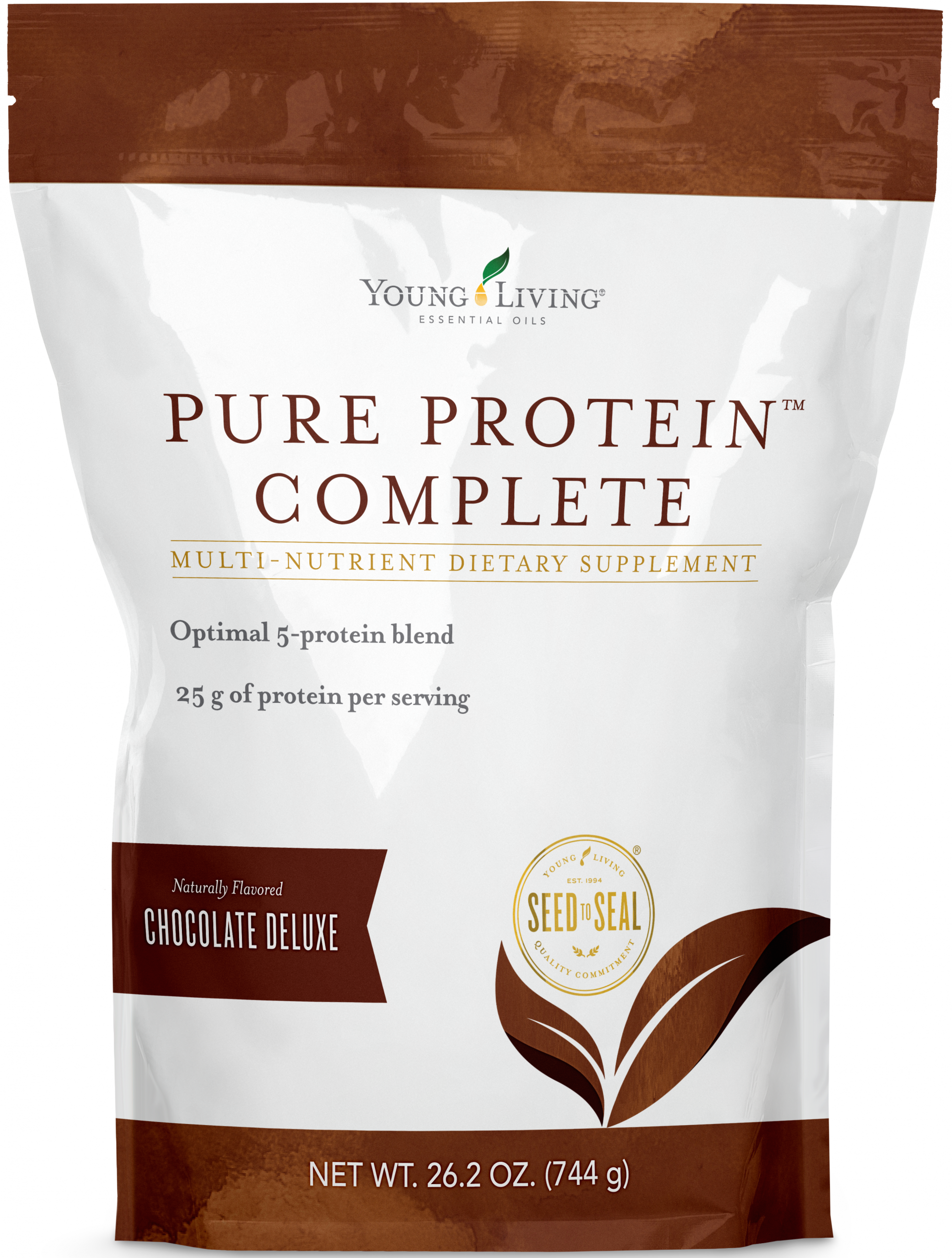 Chocolate Protein Powder | Young Living Protein Complete Deluxe Chocolate