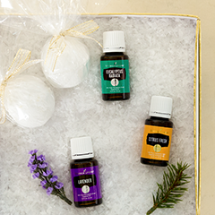 Young Living DIY Oil-Infused Shower Bombs