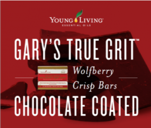Young Living - Gary's True Grit Wolfberry Crisp Bars - Chocolate Coated