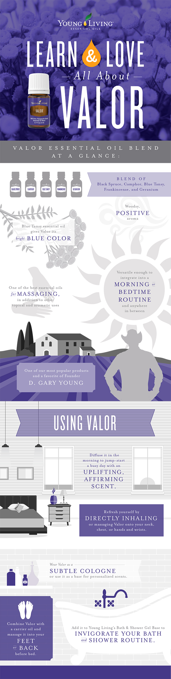 Young Living Valor Infographic
