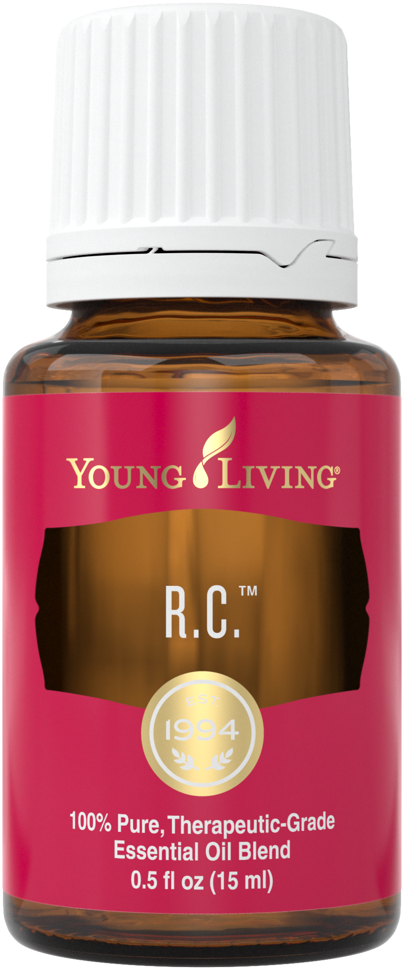 RC essential oil bottle Young Living