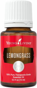 Bottle of Lemongrass essential oil | Young Living