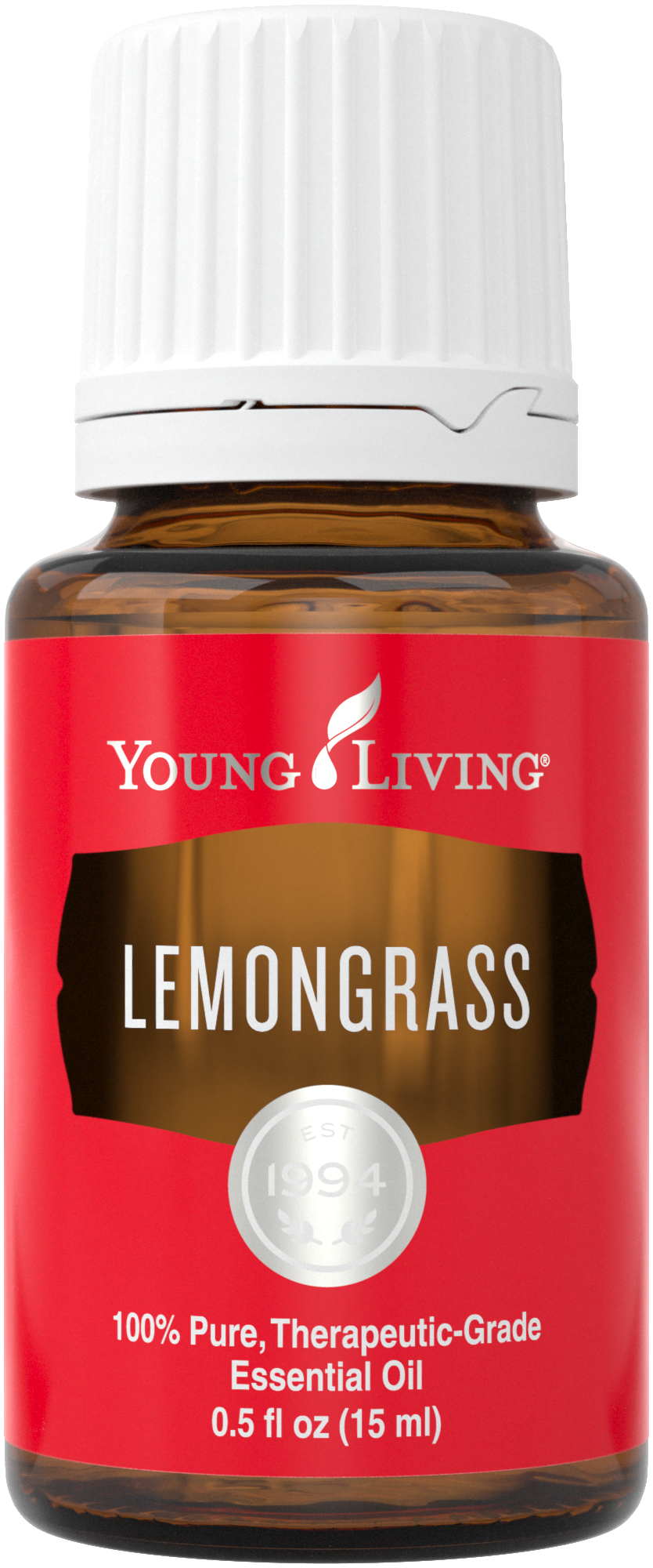 Bottle of Lemongrass essential oil | Young Living