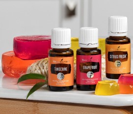 DIY essential oil bath jellies | Young Living