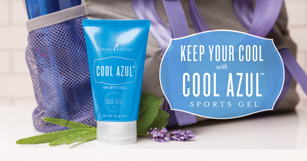 Cool Azul Sports gel