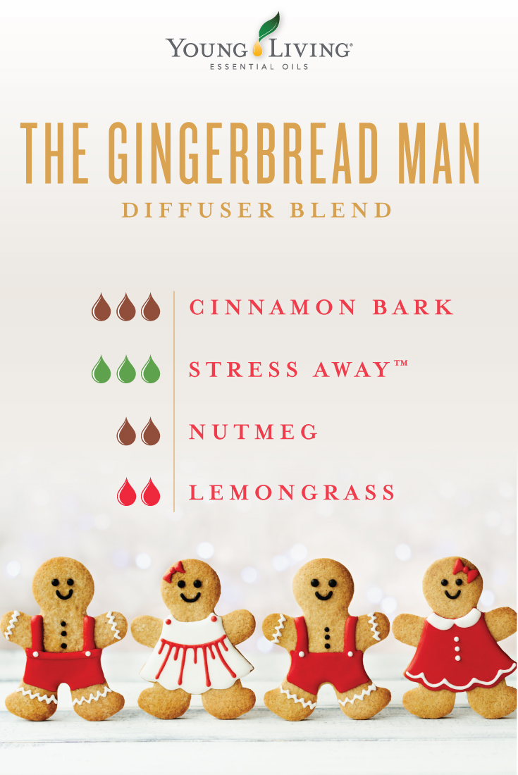 Gingerbread man diffuser blend