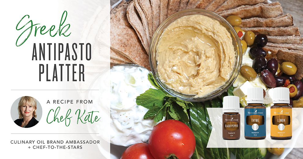 Greek Antipasto Chef kate recipe young living