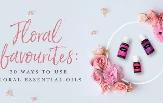 Floral essential oils