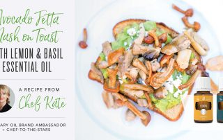 Avocado Fetta Mash on Toast Recipe by Chef Kate