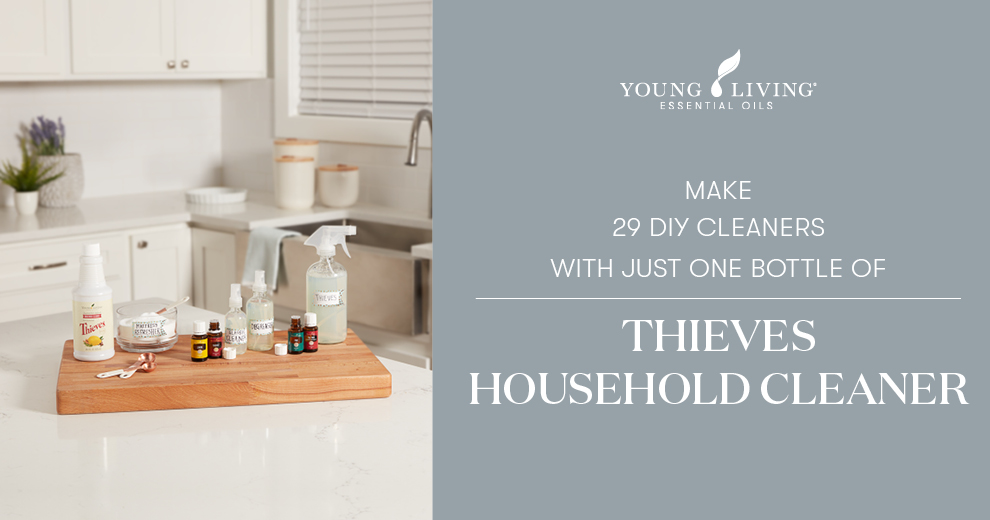 28 DIY's with Thieves Household Cleaner Header