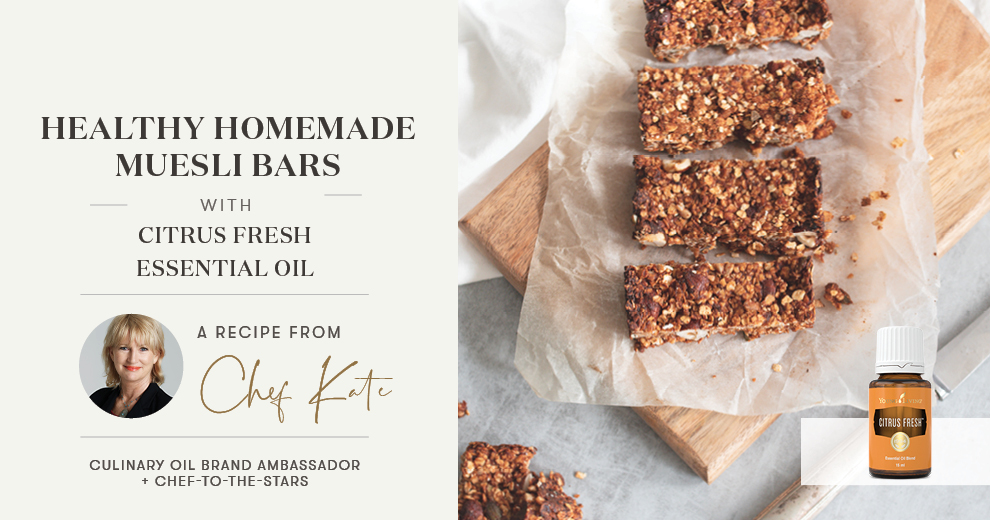 Healthy Homemade Muesli Bars Header