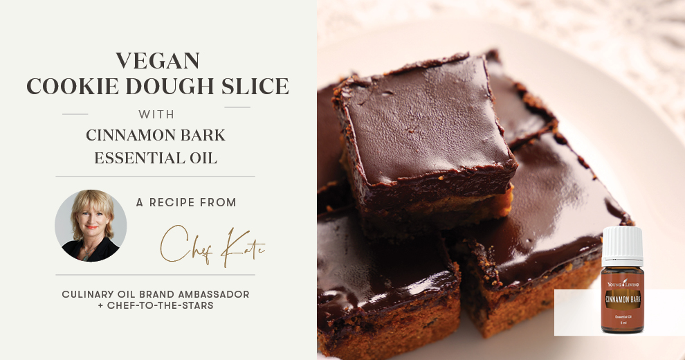 Vegan Cookie Dough Slice Header