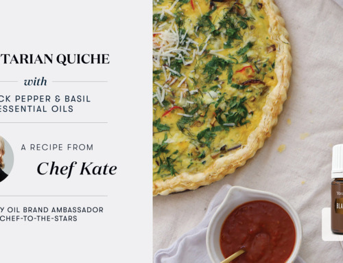 Zucchini & Mushroom Vegetarian Quiche