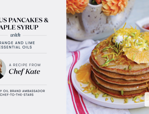 Citrus Pancakes & Maple Syrup