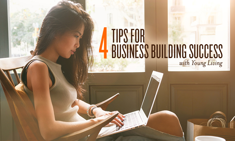 young living business building tips featured image