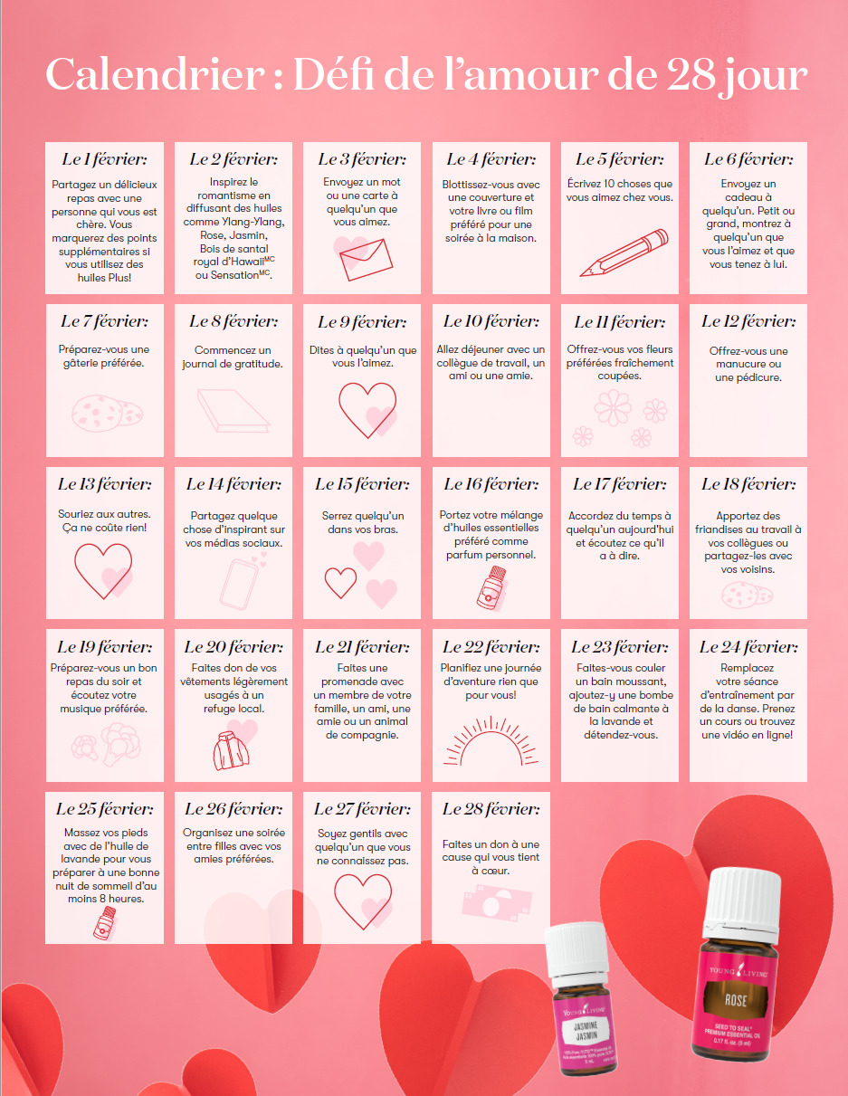 Défi de l’amour : 28 façons d’inviter l’amour dans votre vie 