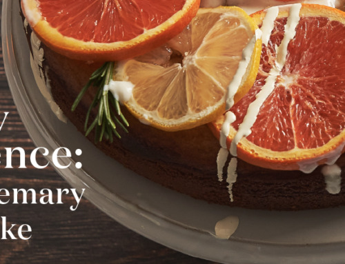 Healthy indulgence: Citrus rosemary olive oil cake