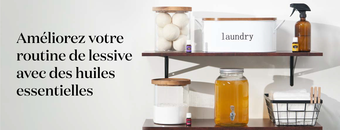 Améliorez votre routine de lessive avec des huiles essentielles