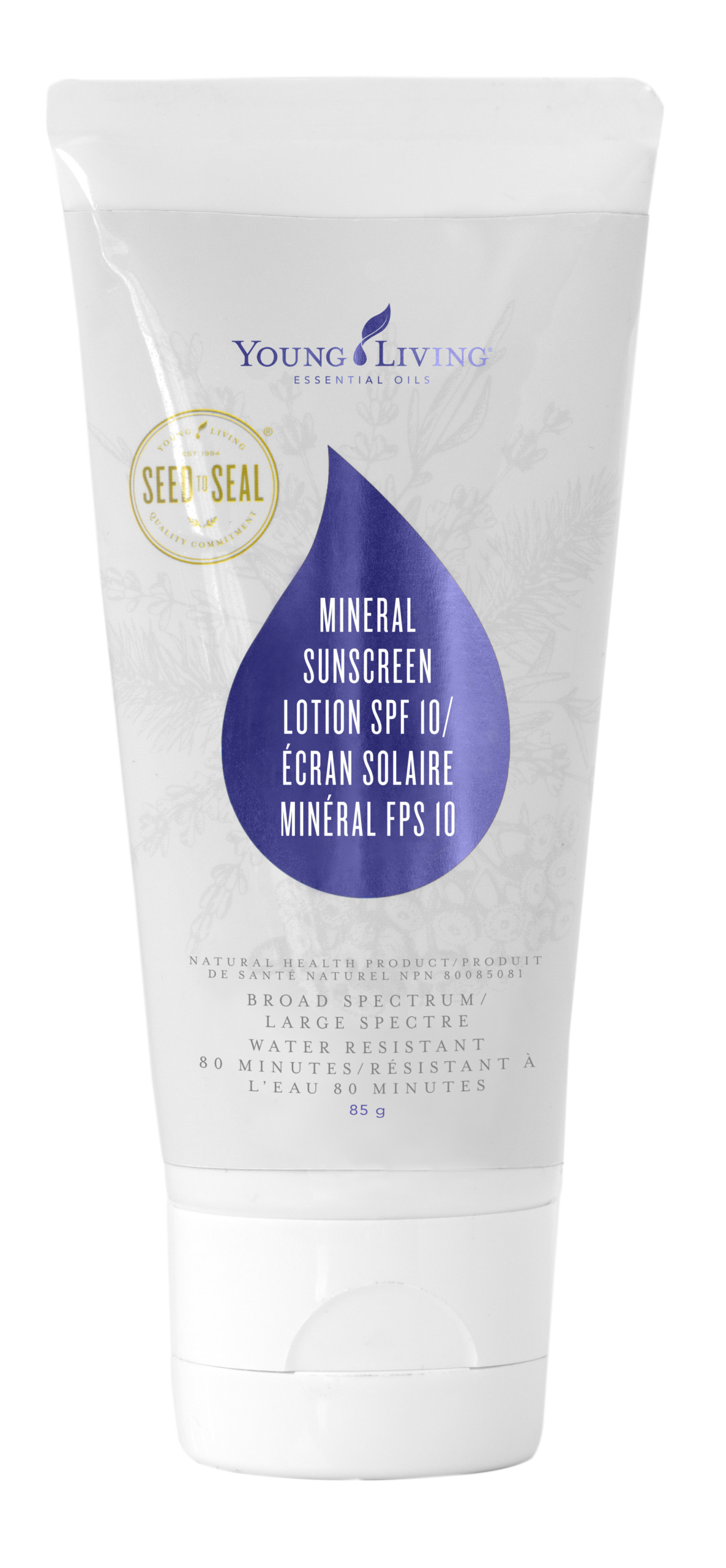 Écran solaire minéral de Young Living FPS 50