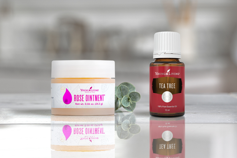 Tea Tree essential oil and Rose Ointment
