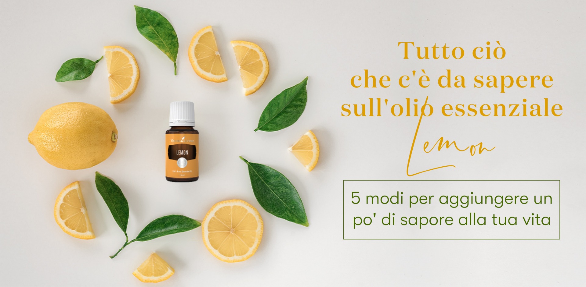 Usi e benefici olio essenziale Lemon  5 modi e benefici per utilizzare l'olio  essenziale di limone - Blog di Young Living