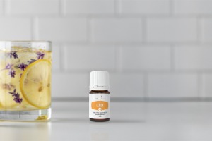 Lemon+ Essential Oil with Lemon and Lavender-Infused Water