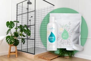 Гель для ванны и душа Morning Start Bath & Shower Gel и шипучие таблетки для душа Easy Breeze Awakening Shower Steamers