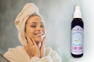 Květinová voda Clary Sage Floral Water pro péči o pleť