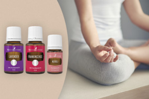 „Frankincense“, „Lavender“ ir „Neroli“ eteriniai aliejai ir meditacija