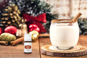 Christmas Eggnog with Nutmeg+ essential oil