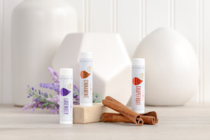 Balsamurile de buze Cinnamint, Lavender și Grapefruit