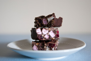 Homemade Rocky Road with Wolfberries