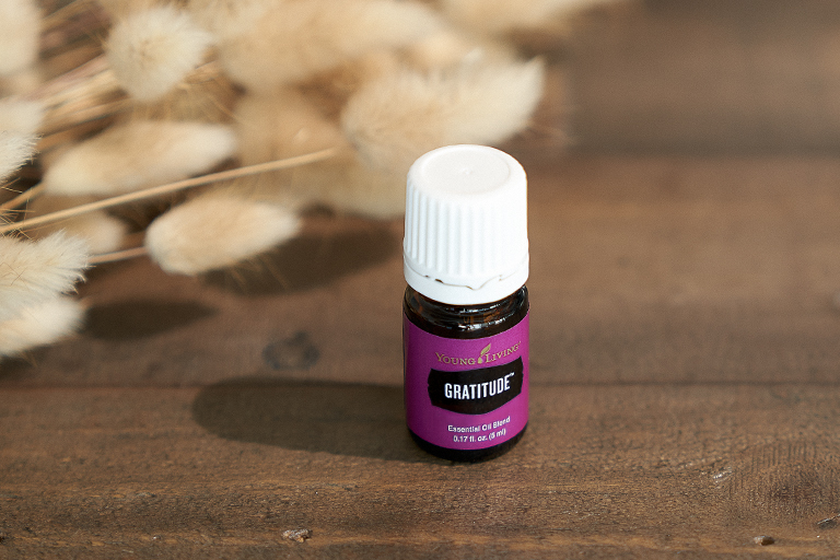 Image of Gratitude essential oil blend.