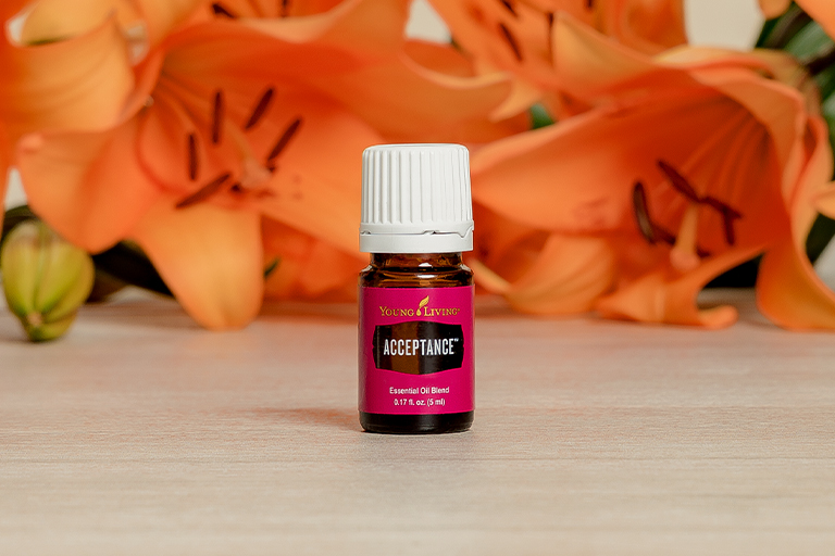 Image of Acceptance essential oil blend.