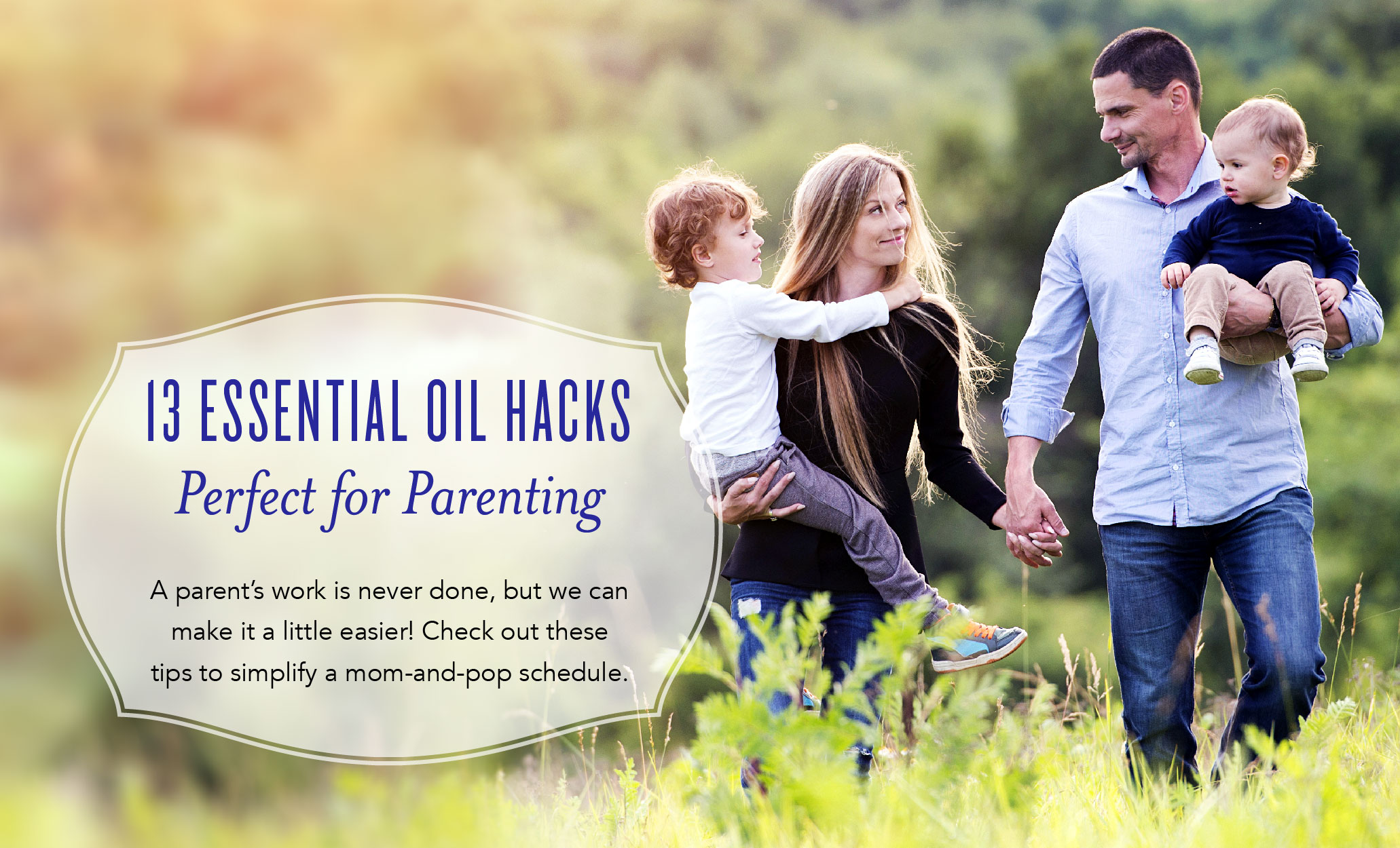 Essential Oils for Parenting