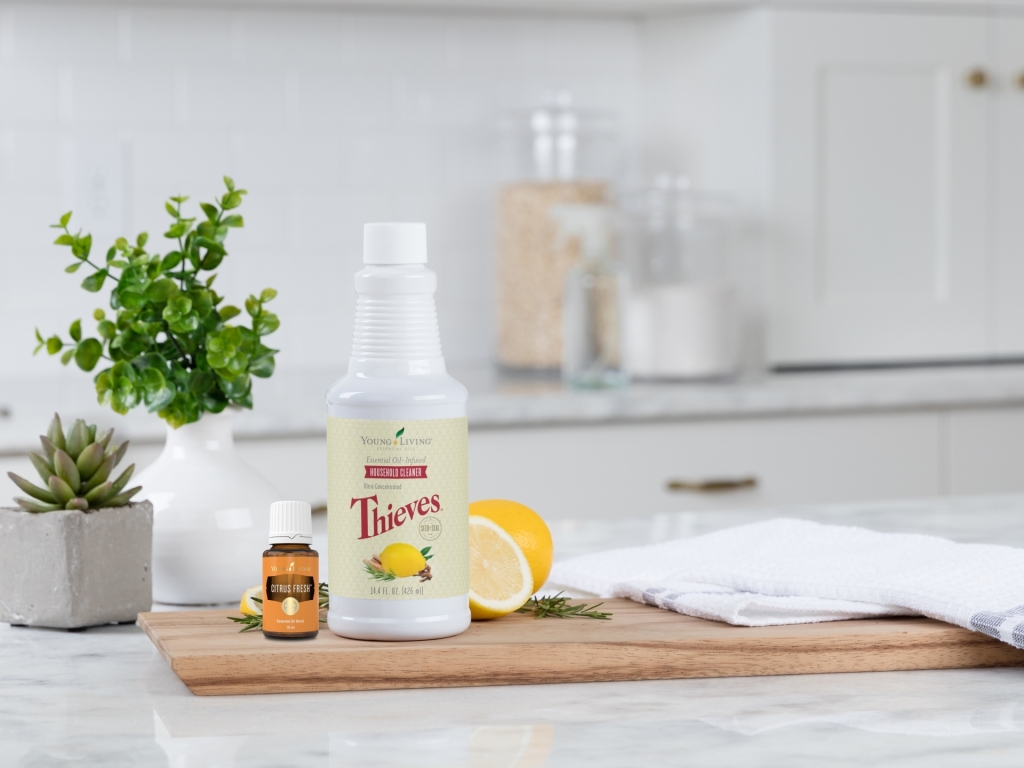 Thieves Household Cleaner and Citrus Fresh Essential Oil