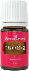 Bottle of Young Living Frankincense Essential Oil