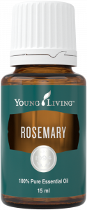 Bottle of Young Living Rosemary Essential Oil