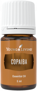 Bottle of Young Living Copaiba Essential Oil