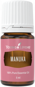 Bottle of Young Living Manuka Essential Oil