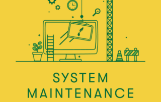 1月22日（日）〜23日（月）システムメンテナンスに伴うシステム停止について