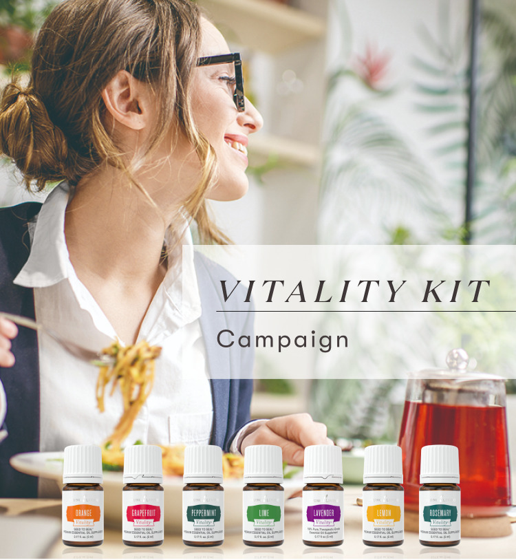 夏の彩りレシピに ヴァイタリティキットに美しいバンブードロッパーがついたお得なキット 高品質なエッセンシャルオイル 精油を ヤングリビング 公式ブログ