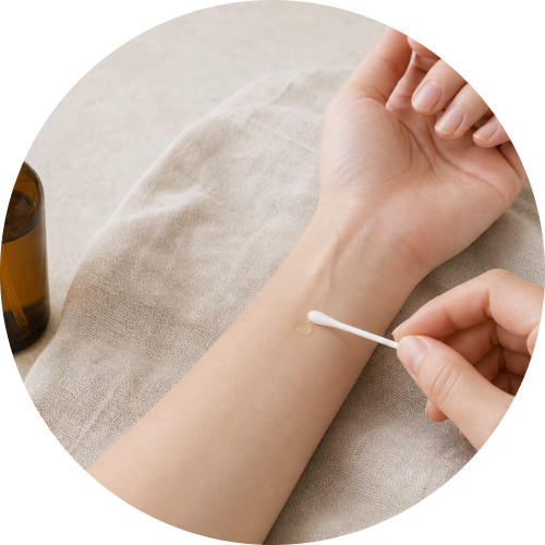 aroma-diy-scalp-mist-01 ご使用前にパッチテストを