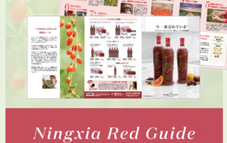 ニンシアレッド 三つ折りパンフレット販売開始のお知らせ