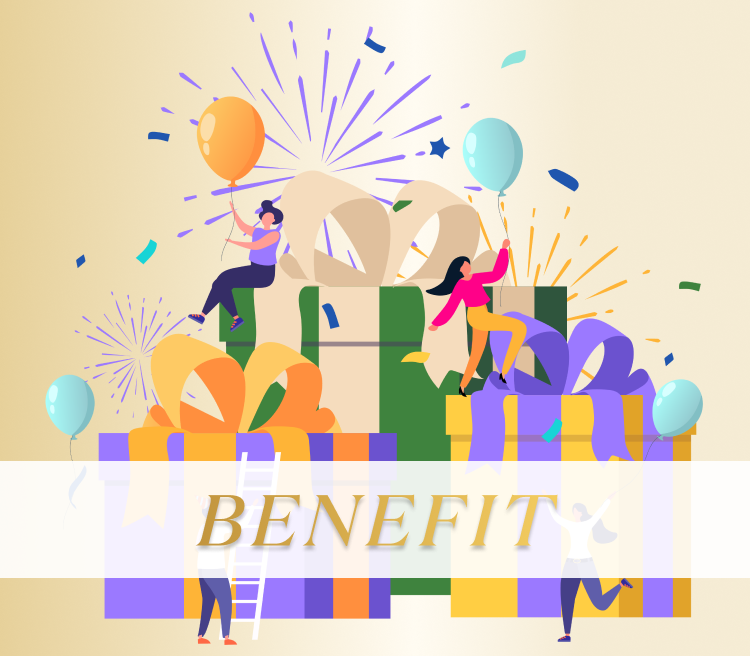 BENEFIT 特典