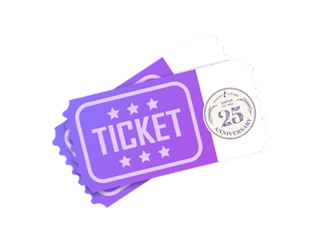 25周年イベント福引券