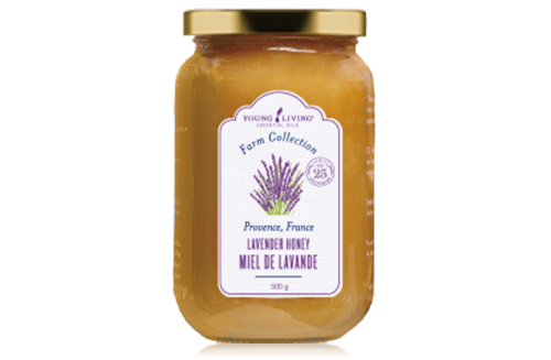 YLJ25 周年記念ロゴ入りラベンダーはちみつ（500g）