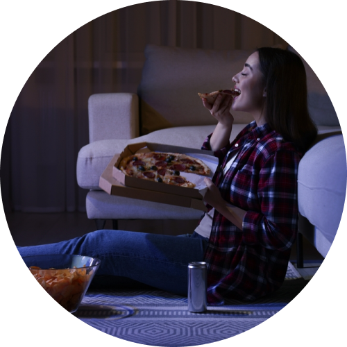 生活リズムや食生活の乱れを感じている方