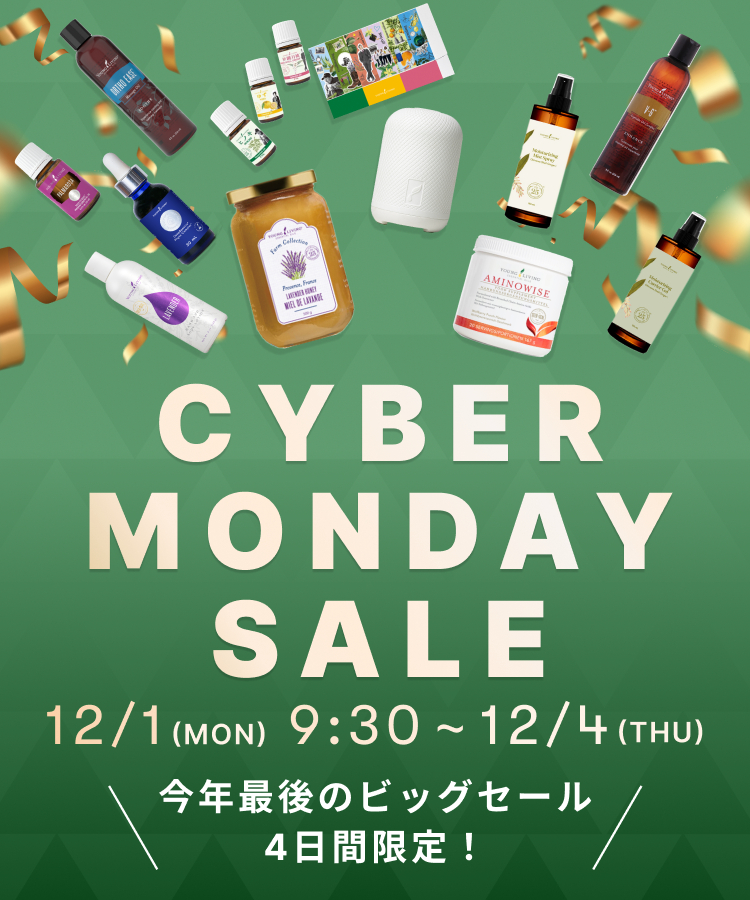 サイバーマンデーセール｜4日間限定！今年最後のビッグセール！